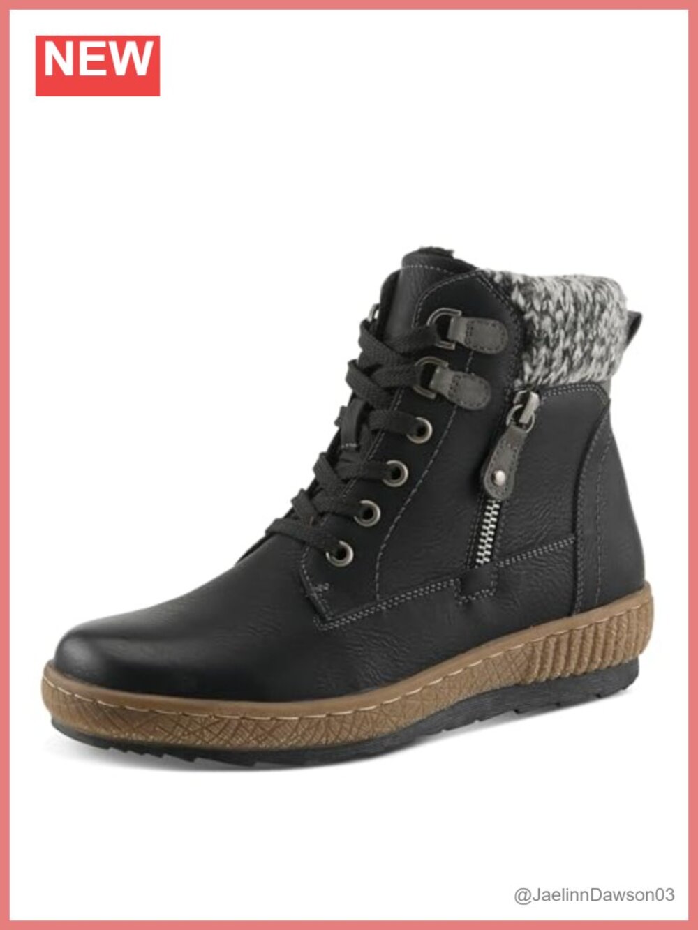 Women's Sherpa Lined Ankle Boots Waterproof Winter Booties